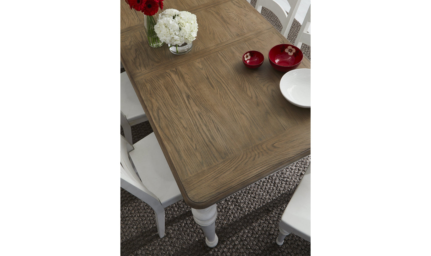 Rectangular Leg Table-Dining Tables-Jennifer Furniture