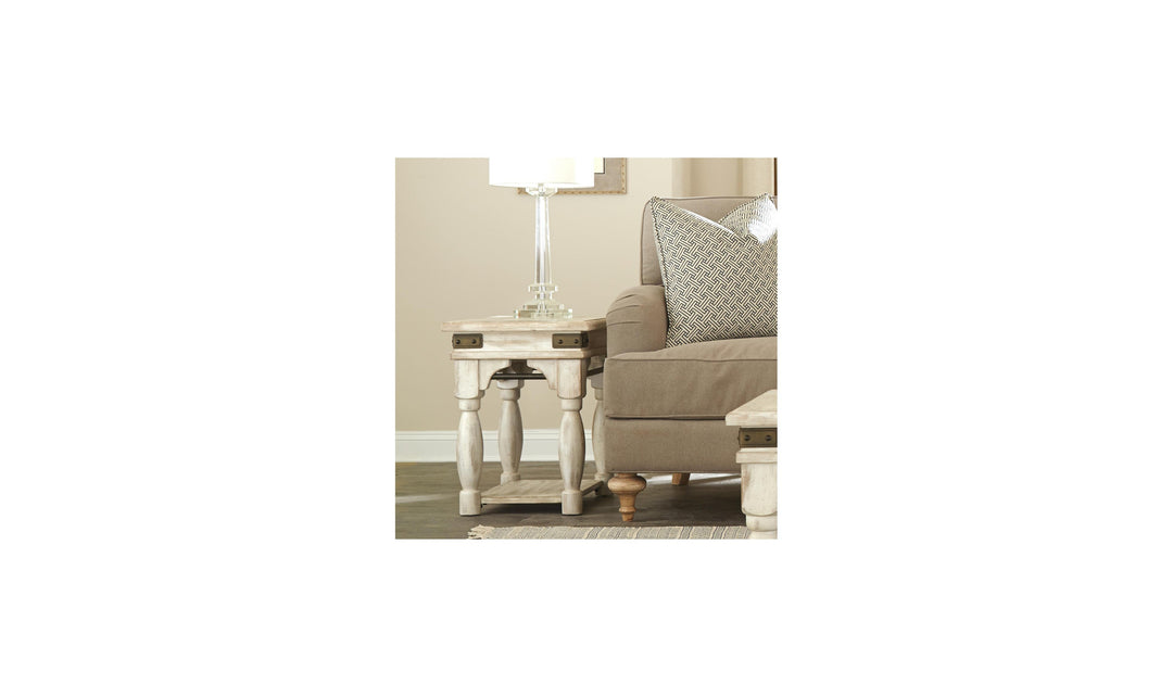 Regan Chairside Table-End Tables-Jennifer Furniture