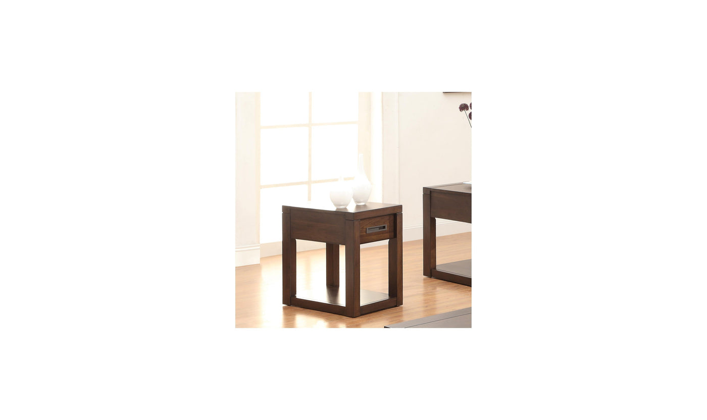 Riata Chairside Table-End Tables-Jennifer Furniture