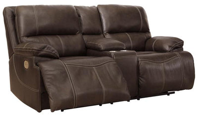 Ricmen Power Reclining Loveseat with Console-Loveseats-Jennifer Furniture