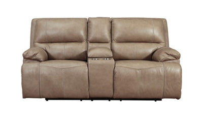 Ricmen Power Reclining Loveseat with Console-Loveseats-Jennifer Furniture
