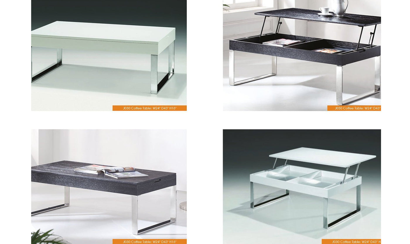 Rocket Coffee Table - WHITE-Coffee Tables-Jennifer Furniture
