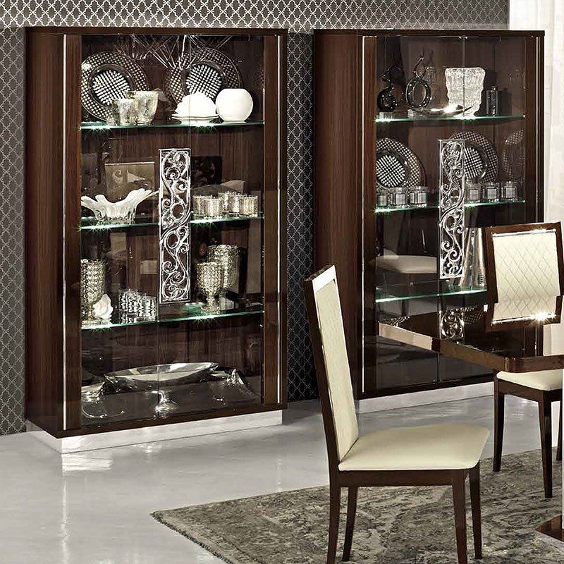 Roma Curio Cabinet-Curios-Jennifer Furniture