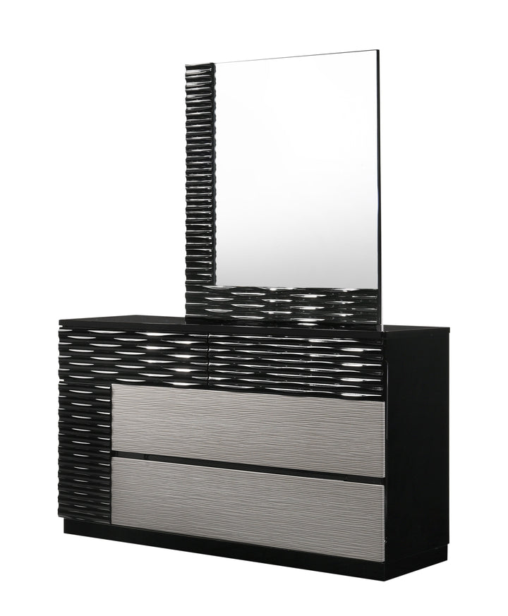 Roma Dresser with Mirror-Dressers-Jennifer Furniture