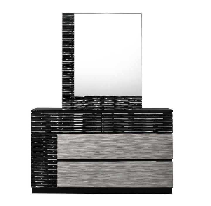 Roma Dresser with Mirror-Dressers-Jennifer Furniture