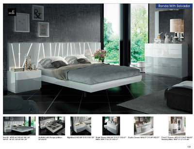 Ronda Salvador Bed-Beds-Jennifer Furniture