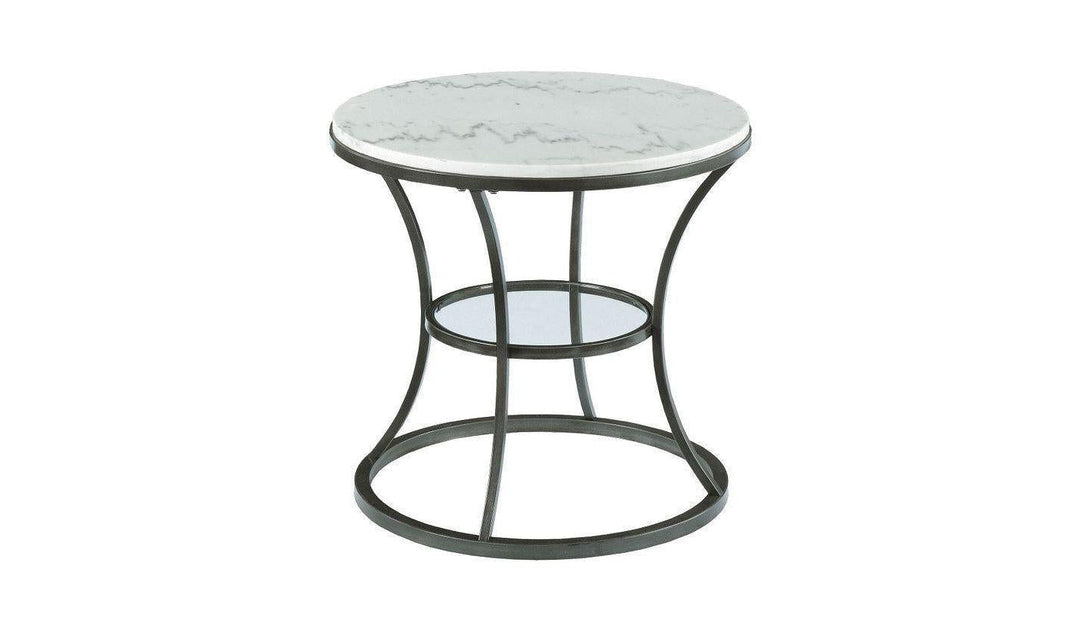 Round End Table-End Tables-Jennifer Furniture