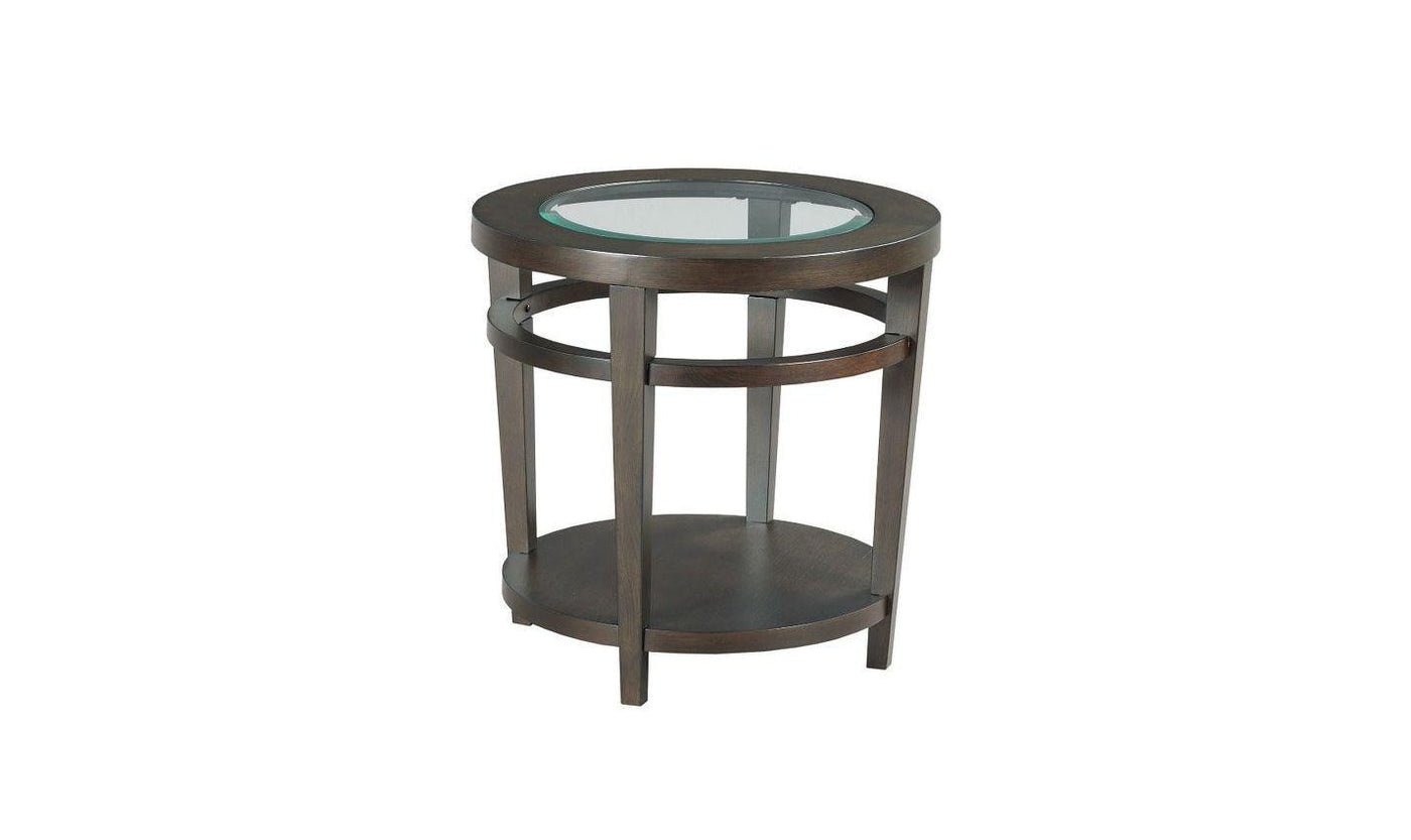 ROUND END TABLE-End Tables-Jennifer Furniture