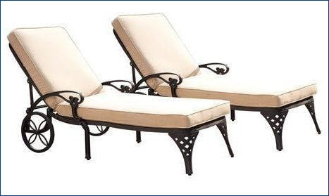 Sanibel Outdoor Chaise-Chaises-Jennifer Furniture