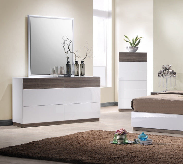 Sanremo Dresser with Mirror-Dressers-Jennifer Furniture