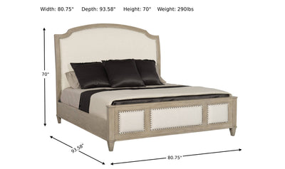 Santa Barbara King Bed-Beds-Jennifer Furniture