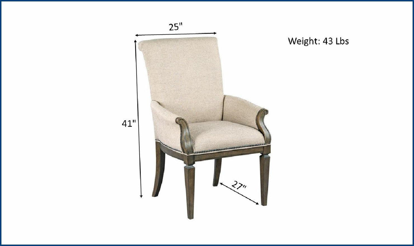 SAVONA CAMILLE ARM CHAIR-Dining Arm Chairs-Jennifer Furniture