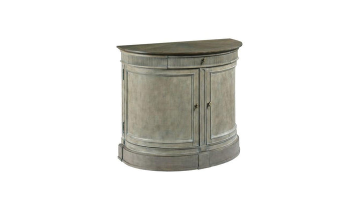 SAVONA DEMILUNE BACHELOR CHEST VERSAILLE FINISH-Storage Chests-Jennifer Furniture
