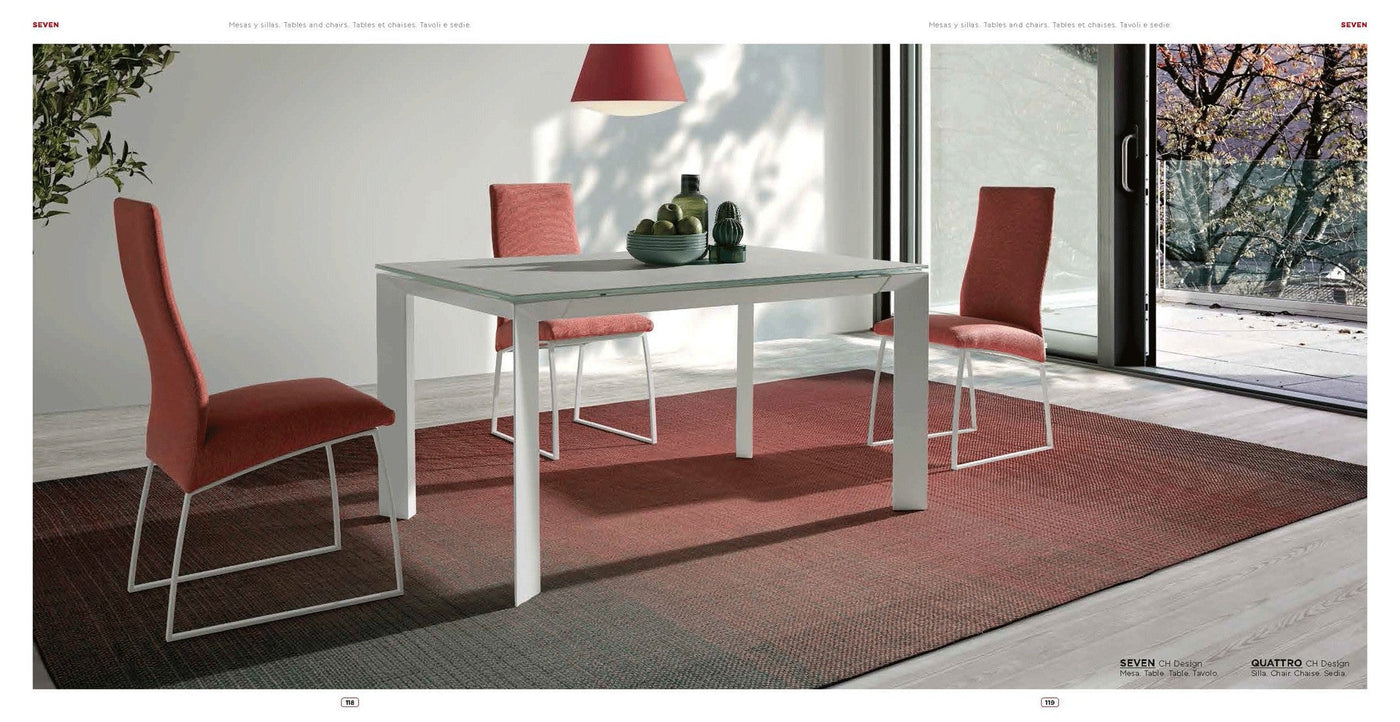 Seven Extendable Dining Table-Dining Tables-Jennifer Furniture
