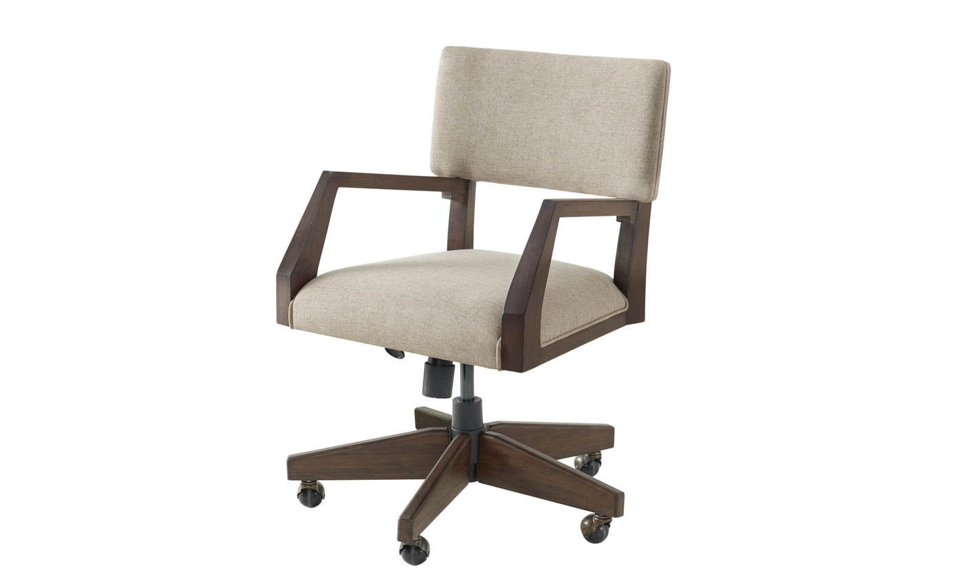 Sheffield Uph Desk Chair 1in-Desk Chairs-Jennifer Furniture