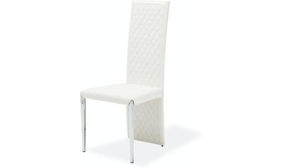 Short Side Chair (Vinyl Back)-Chairs-Jennifer Furniture