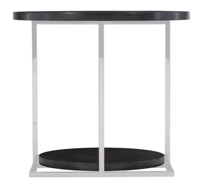 Silhouette Black Side Table-End Tables-Jennifer Furniture