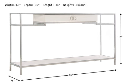 Silhouette Console Table-Consoles-Jennifer Furniture