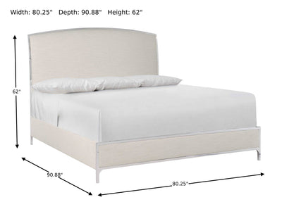 Silhouette Sleigh Headboard Bed-Beds-Jennifer Furniture