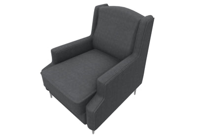 Simena Arm Chair-Sofa Chairs-Jennifer Furniture