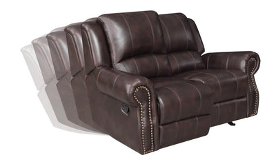 Sir Rawlinson Glider Loveseat-Loveseats-Jennifer Furniture