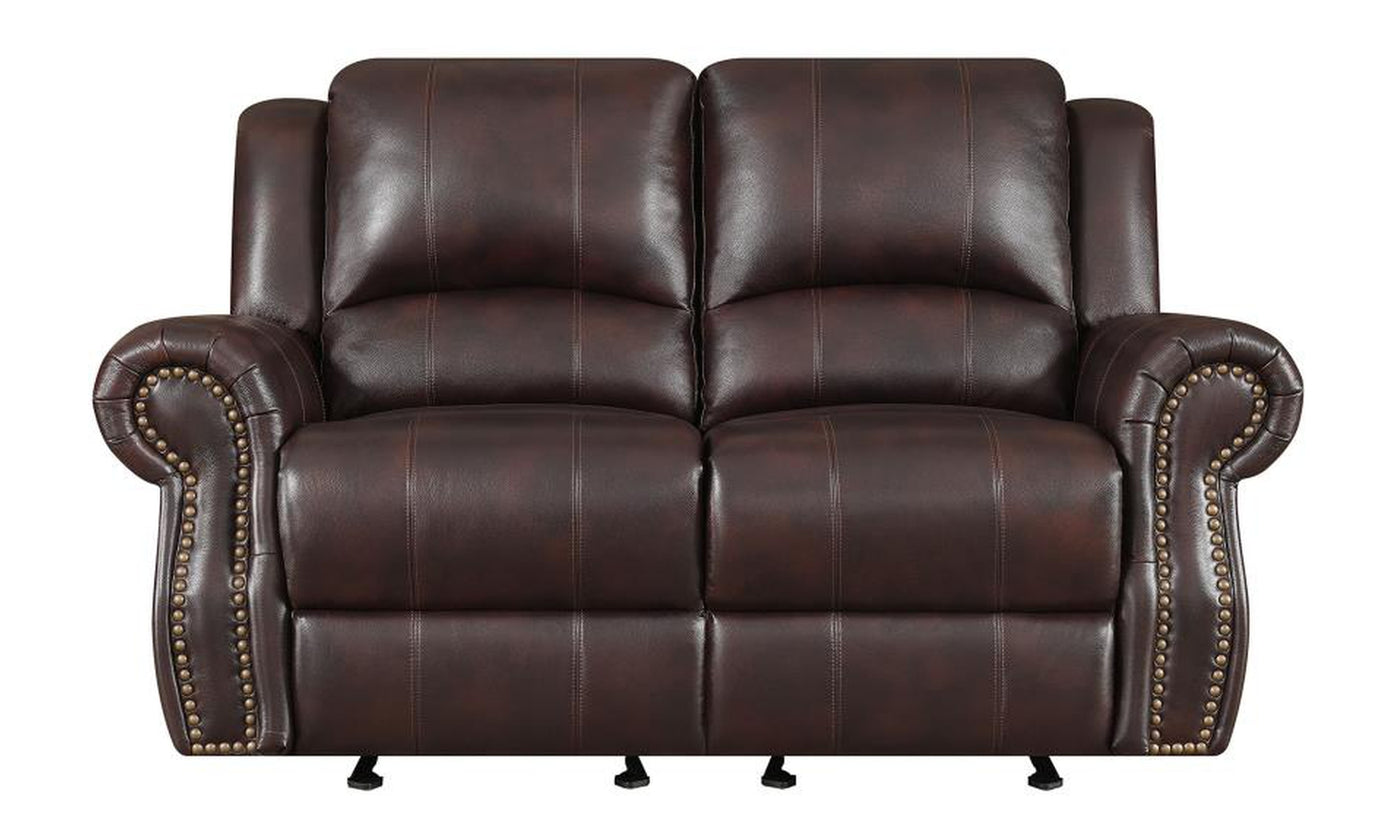 Sir Rawlinson Glider Loveseat-Loveseats-Jennifer Furniture