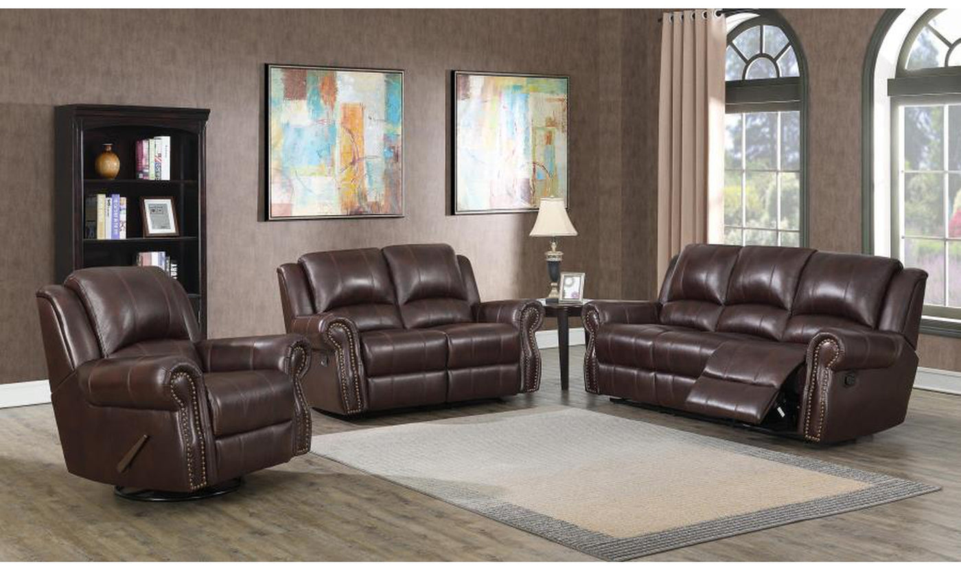 Sir Rawlinson Glider Loveseat-Loveseats-Jennifer Furniture