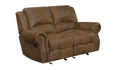Sir Rawlinson Glider Loveseat-Loveseats-Jennifer Furniture