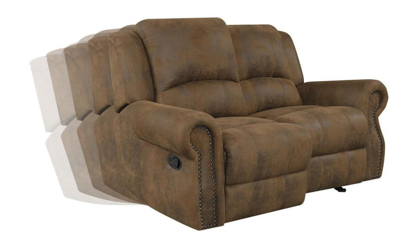 Sir Rawlinson Glider Loveseat-Loveseats-Jennifer Furniture