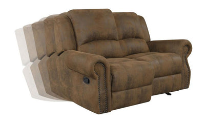 Sir Rawlinson Glider Loveseat-Loveseats-Jennifer Furniture