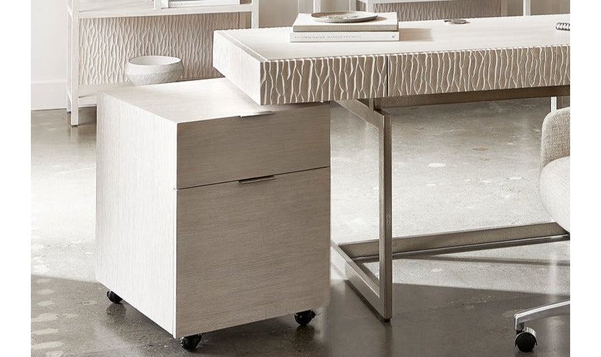 Solaria 2-Drawers File Cabinet-Cabinet-Jennifer Furniture