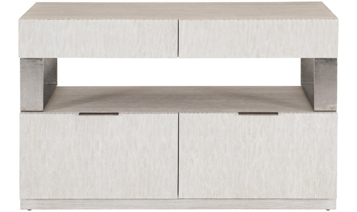 Solaria 4-Drawers File Credenza-Credenzas-Jennifer Furniture