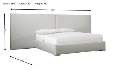 Solaria Fully Upholstered Bed-Beds-Jennifer Furniture