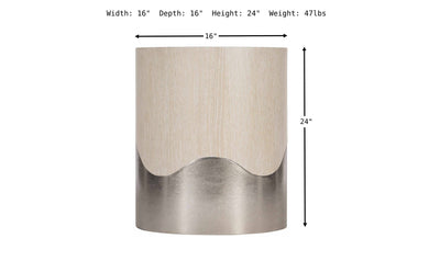 Solaria1 Accent Table-End Tables-Jennifer Furniture