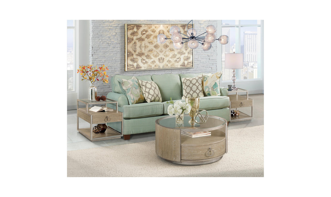 Sophie Round Cocktail Table-Coffee Tables-Jennifer Furniture