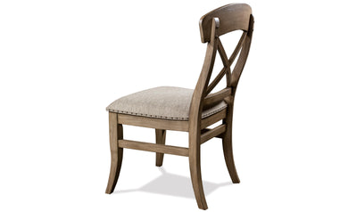 Southport X-back Uph Side Chair 2in-Dining Side Chairs-Jennifer Furniture