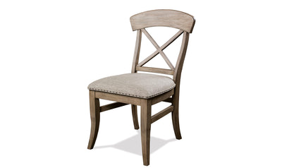 Southport X-back Uph Side Chair 2in-Dining Side Chairs-Jennifer Furniture