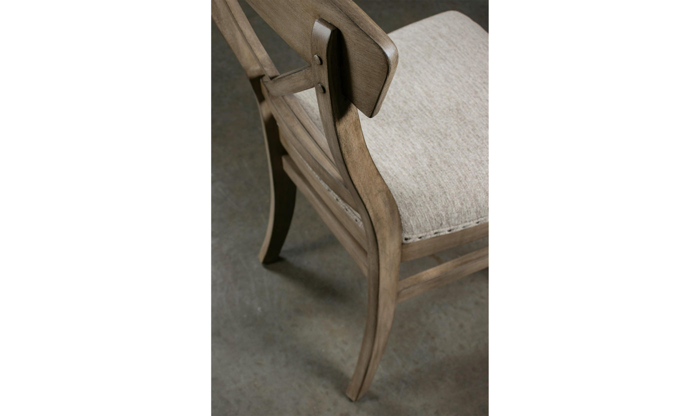 Southport X-back Uph Side Chair 2in-Dining Side Chairs-Jennifer Furniture