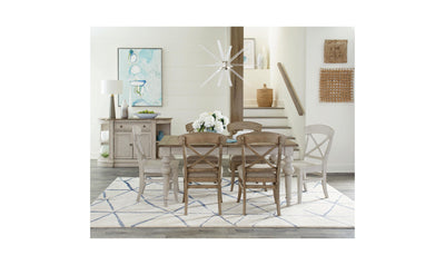 Southport X-back Uph Side Chair 2in-Dining Side Chairs-Jennifer Furniture