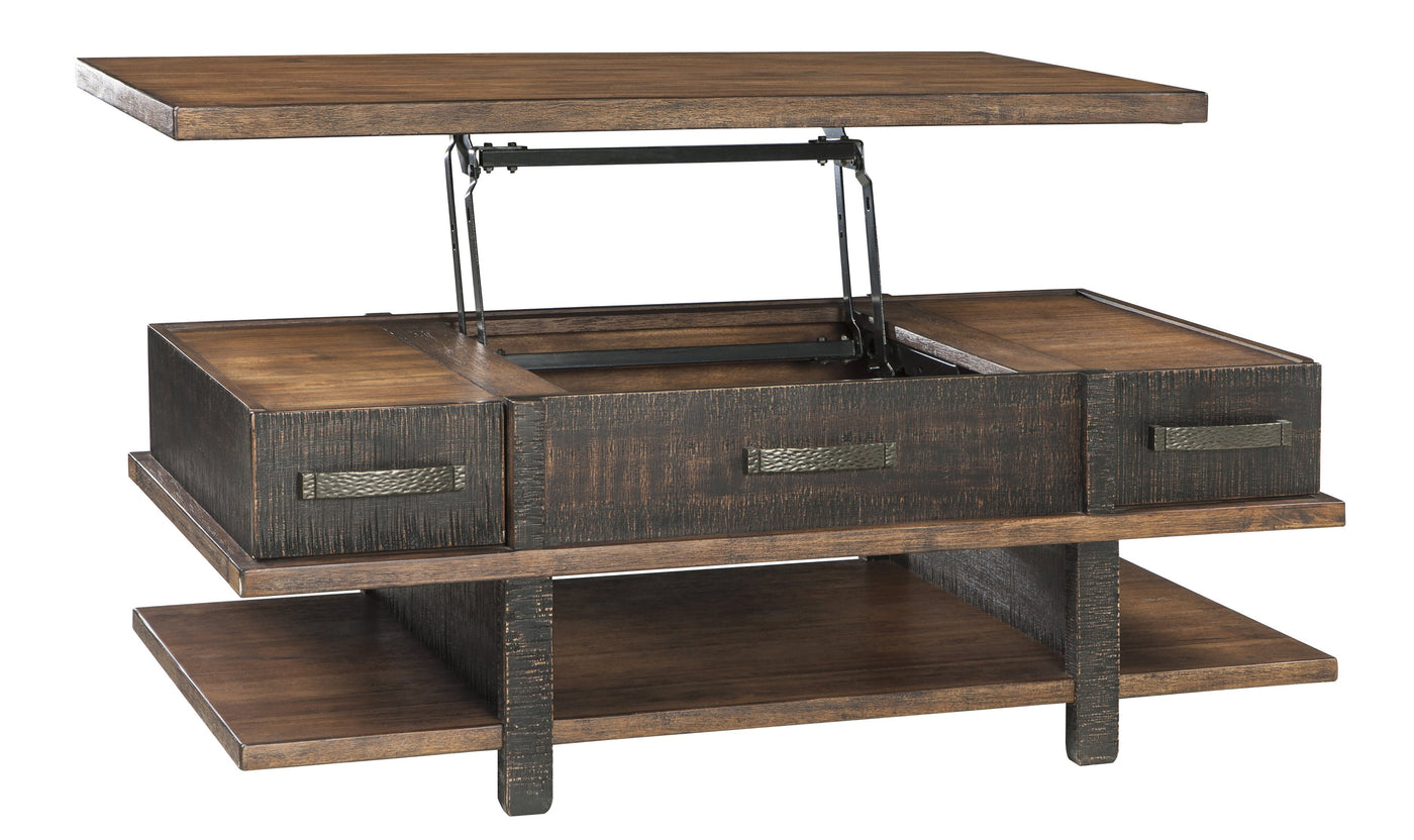 Stanah Lift Top Cocktail Table-Coffee Tables-Jennifer Furniture