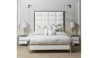 State Street - Queen Upholstered Panel Bed-Beds-Jennifer Furniture