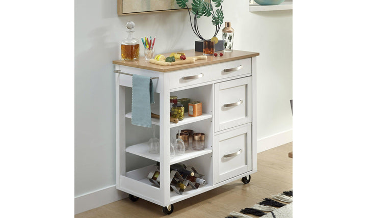 Storage Plus Kitchen Cart 1 by homestyles-Cabinets-Jennifer Furniture