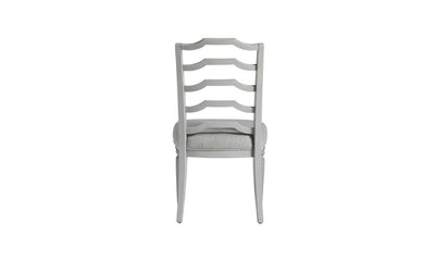 Summer Hill - Ladder Back Side Chair - Grey-Dining Side Chairs-Jennifer Furniture