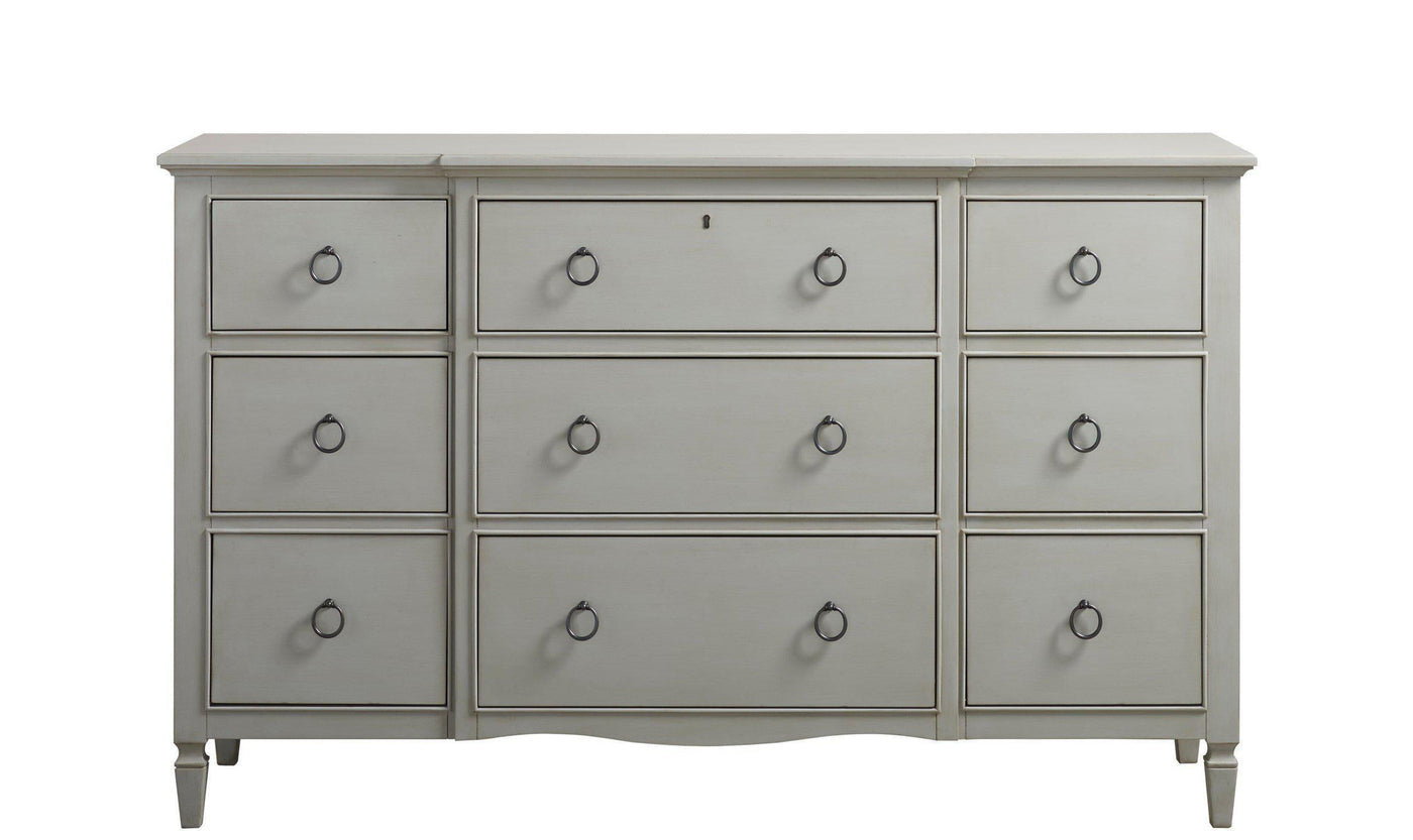 Summer Hill Storage Bedroom Set - Grey-Bedroom Sets-Jennifer Furniture