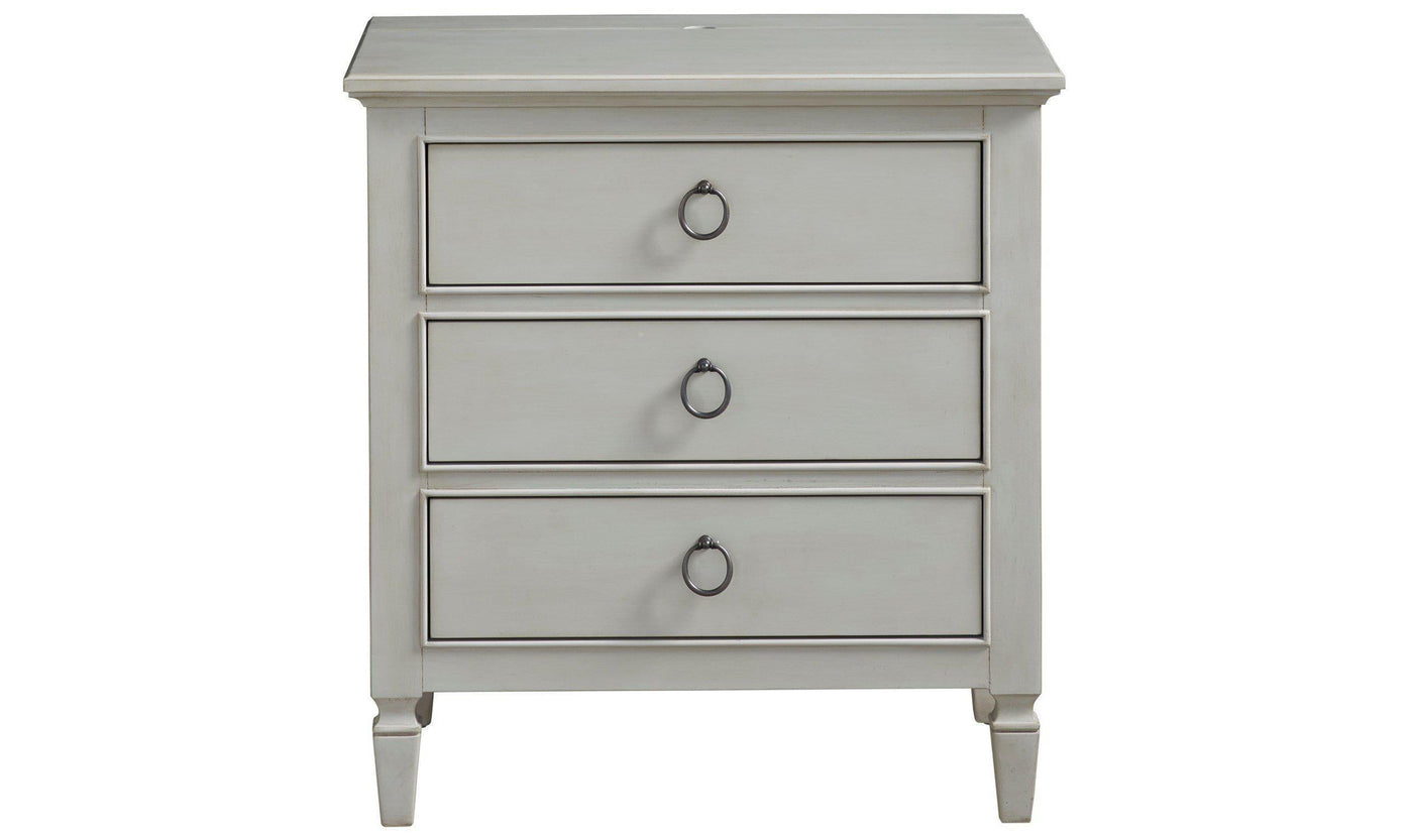 Summer Hill Storage Bedroom Set - Grey-Bedroom Sets-Jennifer Furniture