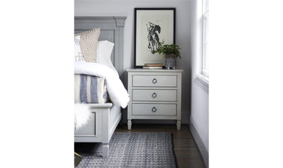 Summer Hill Storage Bedroom Set - Grey-Bedroom Sets-Jennifer Furniture