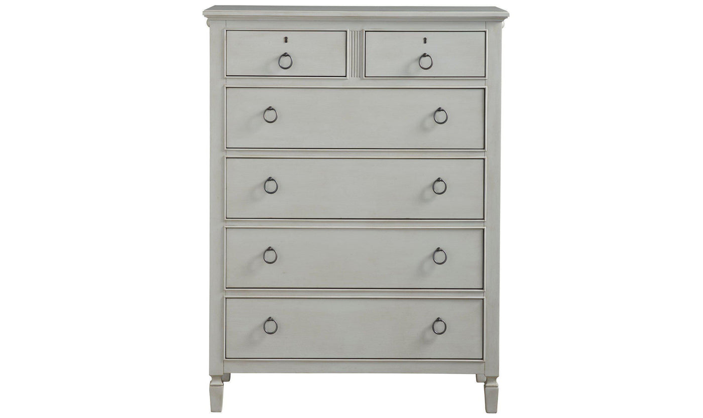 Summer Hill Storage Bedroom Set - Grey-Bedroom Sets-Jennifer Furniture