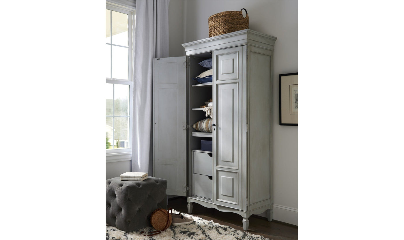 Summer Hill Tall Cabinet - GREY-Cabinets-Jennifer Furniture
