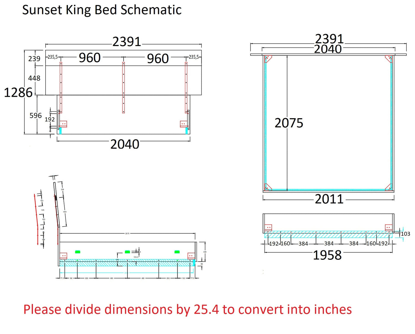 Sunset Bed-Beds-Jennifer Furniture