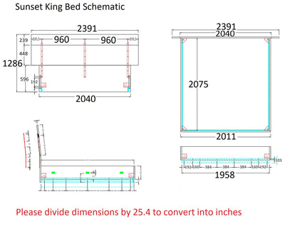 Sunset Bed-Beds-Jennifer Furniture